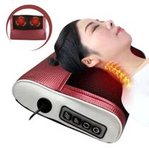 Almofada Massageadora Shiatsu Aquecimento Relaxar Dor Coluna