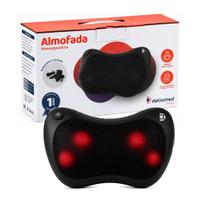 Almofada Massageadora Shiatsu Com Aquecimento Dellomed Cervical Lombar Costas Pescoço Bivolt