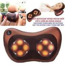 Almofada Massageadora Shiatsu infravermelho Bivolt Premium