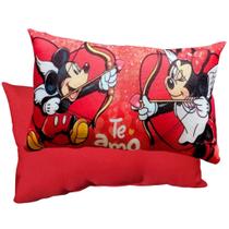 Almofada Mickey e Minnie Te Amo” Presente Romântico e Encantador
