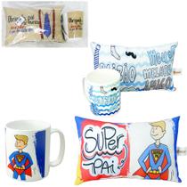 Almofada mini cheia poliester com caneca plastico pais