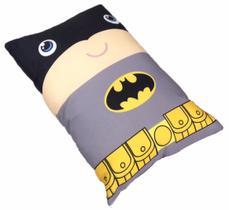 Almofada Mini Travesseiro Super Herói Batman 27cm Ref.AL002