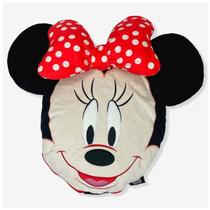 Almofada Minnie Mouse 2 em 1 com Manta Zona Criativa Preto