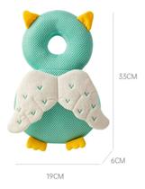 Almofada Mochila Protetor Cabeça Bebe Importada
