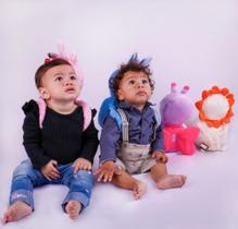 Almofada Mochila Protetor Encosto Cabeça Bebê Vários Modelos - Pedrinho Enxovais