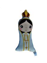 ALMOFADA NANINHA 30cm NOSSA SENHORA DE FÁTIMA ALMOFADA NANINHA 30cm NOSSA SENHORA DE FÁTIMA
