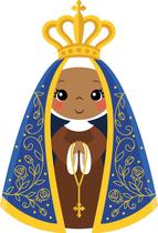 Almofada Naninha Nossa Senhora De Aparecida - deccoralle