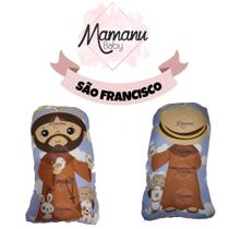 Almofada Naninha Santinho São Fancisco