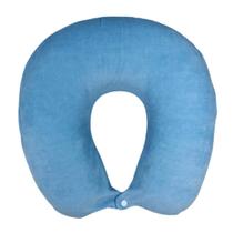 Almofada Nasa Travesseiro Pescoço Viagem Nap Std Plush Azul