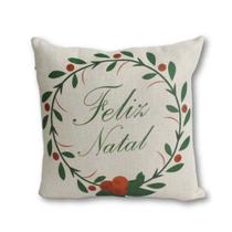 Almofada Natalina 50x50 Rena Modelo 13019 CortBrás