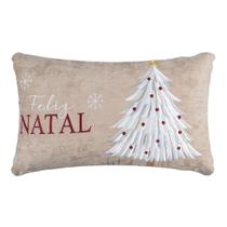 Almofada Natalina Baguete Pinheiro 445476 35x55cm Belchior Almofada Natalina Baguete Pinheiro 445476 35x55cm Belchior