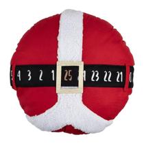 Almofada Natalina Barriga Do Noel 445498 50Cm Diâmetro Almofada Natalina Barriga Do Noel 445498 50Cm Diâmetro