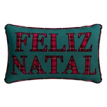 Almofada Natalina Cordone Feliz Natal 445485 35X55Cm