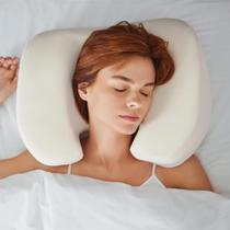 Almofada NextSleep Best Back Sleeper com suporte de pescoço e capa