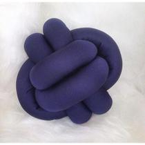 Almofada Nozinho Circunferência 80cm Grande Luxo Decorativa