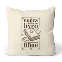Almofada Nunca Julgue Um Livro Almofada Nunca Julgue Um Livro