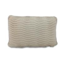 Almofada Ondas Bege 35X50 - Vangart Almofada Ondas Bege 35X50 - Vangart