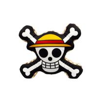 Almofada One Piece Luffy Skull Caveira Do Navio Piratas Do Chapeu De Palha Licenciado Zona Criativa Almofada One Piece Luffy Skull Caveira Do Navio Piratas Do Chapeu De Palha Licenciado Zona Criativa