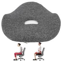 Almofada Ortopedica Ergonomica Cadeira Carro Banco Assento Confortavel Coccix Lombar Coluna Melhora Postura Almofada Ortopedica Ergonomica Cadeira Carro Banco Assento Confortavel Coccix Lombar Coluna Melhora Postura