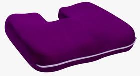 Almofada ortopédica espuma D45 assento cóccix e hemorroida com capa e zíper Almofada ortopédica espuma D45 assento cóccix e hemorroida com capa e zíper