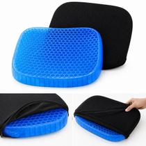 Almofada Ortopédica Gel Colmeia OrtoComfort Alívio para Cóccix e Lombar Almofada Ortopédica Gel Colmeia OrtoComfort Alívio para Cóccix e Lombar