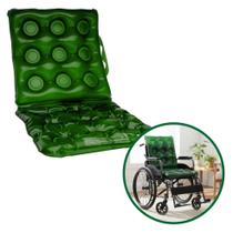 Almofada Ortopédica Gel Quadrada Caixa de Ovo Encosto ArtFlex Conforto e AntiEscaras Feridas Úlcera Cadeirante Idoso Acamados Hospitalar Médico