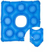 Almofada Ortopédica Gel Quadrada Com Orifício Anti Escaras Aquasonus Almofada Ortopédica Gel Quadrada Com Orifício Anti Escaras Aquasonus