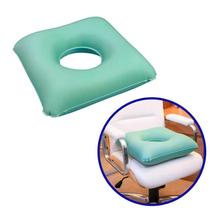 Almofada Ortopédica Quadrada Preenchimento Ar e Água Com Orifício Anti Escaras Conforto e Apoio Beniq Almofada Ortopédica Quadrada Preenchimento Ar e Água Com Orifício Anti Escaras Conforto e Apoio Beniq