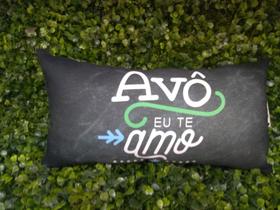 Almofada palito avó eu te amo Almofada palito avó eu te amo