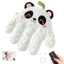 Almofada Palma da Mao Tapinha Nana Nenem Bebe Criança Sono Soneca Cochilo Recarregavel USB Controle Remoto Seguro