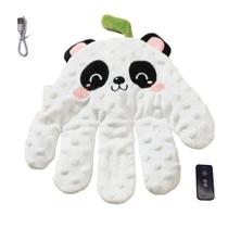 Almofada Palma Mao Calmante Nana Nenem Bebe Criança Tapinha Naninha Confortavel USB Controle Sono Seguro Aconchego