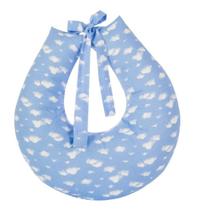 Almofada Para Amamentação Amamentar Bebê 100% Algodão Nuvem Azul - Barros Baby Store