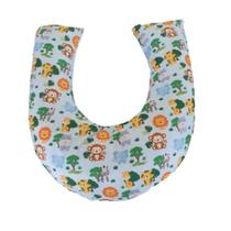 Almofada Para Amamentação Bebê Menino Safari Azul