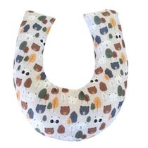 Almofada Para Amamentação Bebê Menino Turminha da Floresta