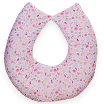 Almofada para Amamentação de Bebê Menina 60cm x 55cm