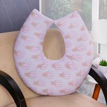 Almofada Para Amamentação de Bebê Menina Ursa Baloeira