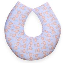 Almofada Para Amamentação de Bebê Menino Ursinho Azul