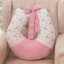 Almofada para Amamentação Luxo Bebê Menina - AVM Enxovais