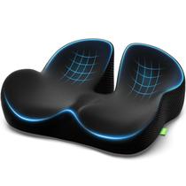 Almofada para assento AUVON em espuma viscoelástica com gel, ergonômica, 46 x 41 x 8 cm Almofada para assento AUVON em espuma viscoelástica com gel, ergonômica, 46 x 41 x 8 cm