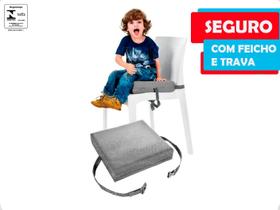 Almofada Para Assento de Elevação Pernas Infantil Cinza Almofada Para Assento de Elevação Pernas Infantil Cinza