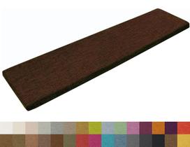 Almofada para assento de jardim 150x35x5 cm antiderrapante com capa removível