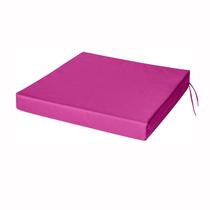Almofada para assento de jardim 43 x 48 cm impermeável, espuma de 5 cm de espessura Almofada para assento de jardim 43 x 48 cm impermeável, espuma de 5 cm de espessura