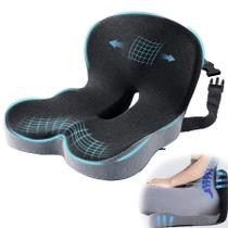 Almofada para Assento Mosxoed em Espuma de Memória Ergonômica com Alça Ajustável Almofada para Assento Mosxoed em Espuma de Memória Ergonômica com Alça Ajustável