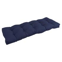 Almofada para Banco Blazing Needles 117x48 cm Azul Marinho Capitone Almofada para Banco Blazing Needles 117x48 cm Azul Marinho Capitone