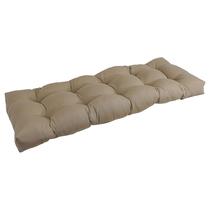Almofada para Banco Blazing Needles em Sarja Matelassê 117x48cm Cor Toffee
