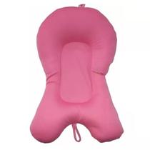 Almofada Para Banho Bebê Banheira Sapeca Kids Rosa