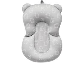 Almofada Para Banho Infantil Cinza Ursinho Buba