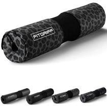 Almofada para barra Fitgriff 44 cm em espuma EVA com estampa de leopardo Almofada para barra Fitgriff 44 cm em espuma EVA com estampa de leopardo