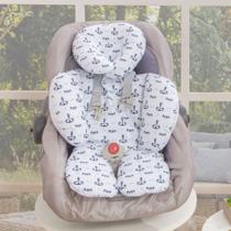 Almofada para Bebê Conforto Apoio Redutor de Bebê Menino Elefante Marinheiro