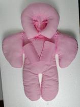 Almofada para bebê conforto bebê - super cheio- menino/menina -rosa